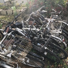 防犯登録解除済み　自転車　ジャンク　部品取り 1台500円の画像