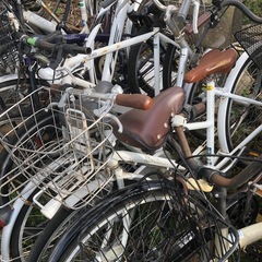 防犯登録解除済み　自転車　ジャンク　部品取り 1台500円の画像
