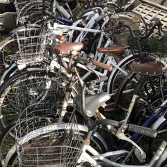 防犯登録解除済み　自転車　ジャンク　部品取り 1台500円の画像