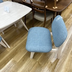 ダイニング３点セット ニトリ リラックス アイボリー×ブルー のご紹介です！の画像