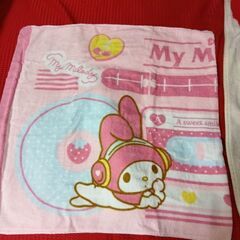 ディズニー＆マイメロディバスタオルの画像