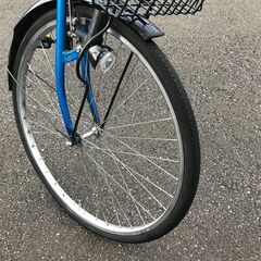 【ジャングルジャングル石川金沢店】 自転車 ブルー 26インチ 動作確認／クリーニング済みの画像