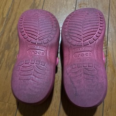 17センチ位、クロックスサンダルの画像