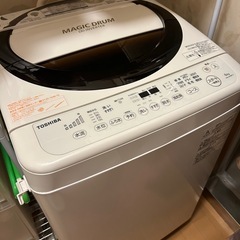 TOSHIBA洗濯機の画像