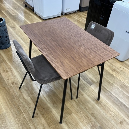 ダイニング3点セット アウトレット品 リビングテリトリー➕ラミー のご紹介です！