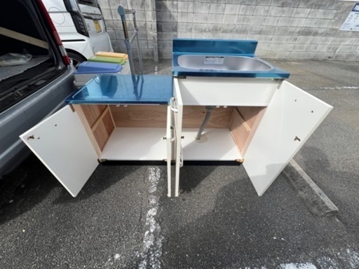 【キッチン】公団型流し台1200×460 ✨未使用✨