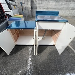【キッチン】公団型流し台1200×460 ✨未使用✨の画像
