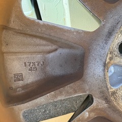 純正】スバル 17インチ ホイール 17in 7J +48 PCD100の画像