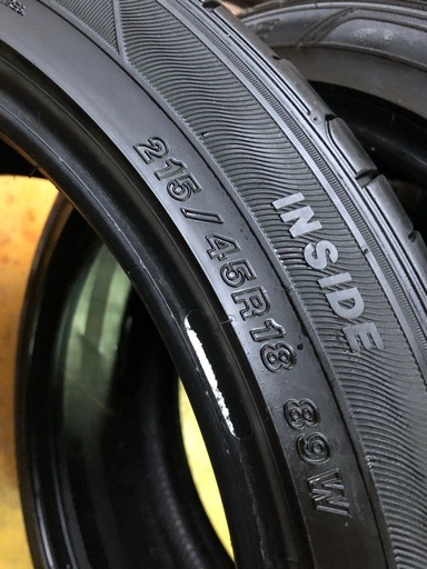 215/45R18Goodyear2本取り付け無料
