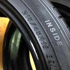 215/45R18Goodyear2本取り付け無料の画像