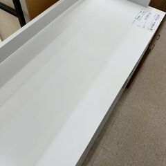 ★リユースのサカイ高崎店★TJ13102  レンジ台 白 H96×D41×W90 クリーニング済みの画像