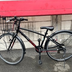 NO:44 子供車BRIDGESTONE シュライン  26インチ　ブラックの画像
