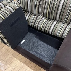 ニトリ リクライニングソファー スペイン風 中古の画像