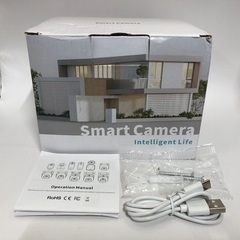 【151】新品1台 3MP 野外用防水 デュアルレンズ Wi-Fi セキュリティカメラの画像