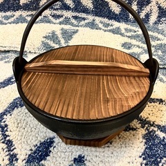 【未使用】南部鉄器④（鍋）の画像