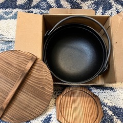 【未使用】南部鉄器④（鍋）の画像
