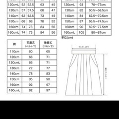 着付け簡単袴　小学生の画像