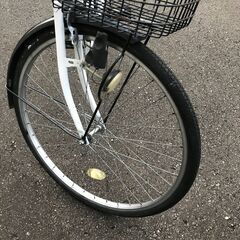 【ジャングルジャングル石川金沢店】 自転車 ホワイト 26インチ 動作確認／クリーニング済みの画像