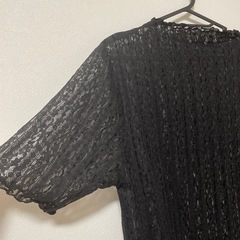 LL 黒ブラウスの画像