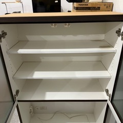 ニトリ　食器棚の画像