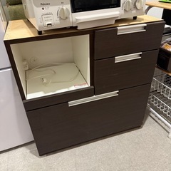 ニトリ　食器棚の画像