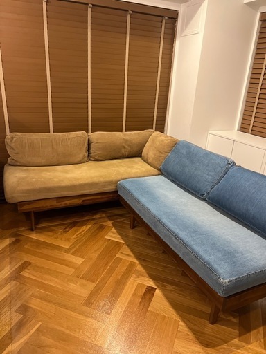 unico SWELLA ソファ(L字連結)