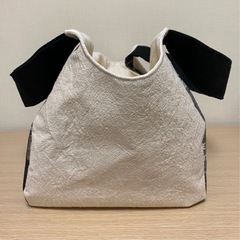 ハンドメイド 広マチのトートバッグの画像