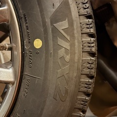〈冬タイヤ〉ブリヂストン　BRIZZAK VRX2   145/80/R13 アルミホイール付きの画像