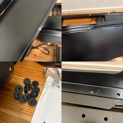 FlexiSpot E7 Pro（コの字型） ブラック　昇降デスクの画像