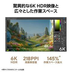ASUS ProArt Display 6K PA32QCV 31.5インチワイド パソコン 液晶モニターの画像