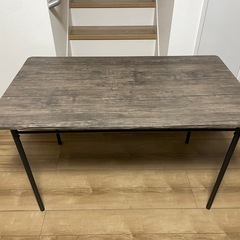 【限定】木製テーブルセット椅子4脚付きの画像