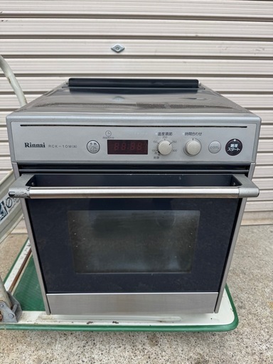 【動作品/LP(プロパン)ガス用】Rinnai/リンナイ コンベック RCK-10M(a) 家庭用にも コンベクションオーブン 高速ガスオーブン