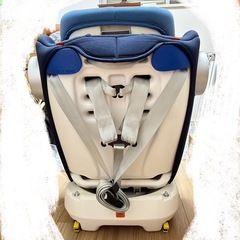 中古チャイルドシート☆ブルー0〜6才までの画像