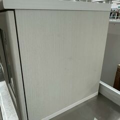 ★リユースのサカイ高崎店★TJ13109  ミニ食器棚 アイボリー H38.5×D35.5×W57 クリーニング済みの画像