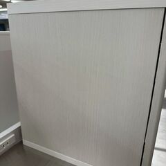 ★リユースのサカイ高崎店★TJ13109  ミニ食器棚 アイボリー H38.5×D35.5×W57 クリーニング済みの画像