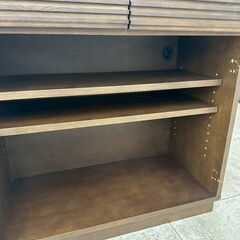 ★リユースのサカイ高崎店★TJ13110  棚 茶 H80.5×D44×W79.5 クリーニング済みの画像