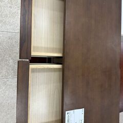 ★リユースのサカイ高崎店★TJ13110  棚 茶 H80.5×D44×W79.5 クリーニング済みの画像