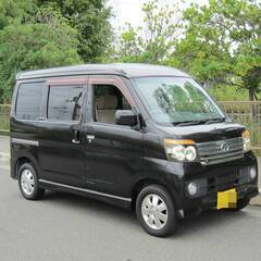 車検２年付き　アトレーワゴン　最上級カスタムＲＳターボ　後期型　ミニバン　ワンボックス　広い　走行小　テレビ付の画像