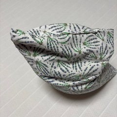 ラベンダー柄 蕎麦枕　の画像