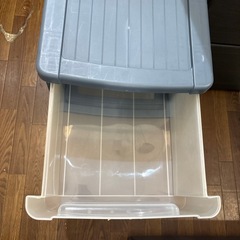 【押入れ収納ケース 3段】【在庫2点】クリーニング済み【管理番号11910】町の画像