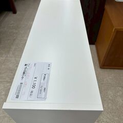 ★リユースのサカイ高崎店★TJ13111  棚 白 H106×D28×W80 クリーニング済みの画像
