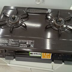 リユースのサカイ栃木店★ジモティ割あり★ Rinnai ガステーブル IC-S87-L LP 20年製 動作確認／クリーニング済み TC11193の画像