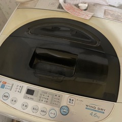洗濯機 3.8kg 完動品 の画像