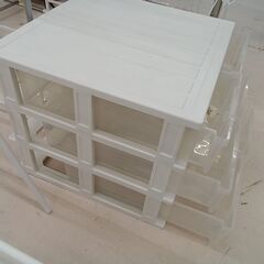 リユースのサカイ栃木店★ジモティ割あり★  チェスト ホワイト W74×D70×H58.5 クリーニング済み TC11194の画像