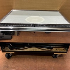 三菱電機 IHクッキングヒーター CS-G321MS ビルトイン 2口IH＋ラジエント グリル付き ・約幅60cm×奥行き54.5cm×高さ24cm ※清掃済み！の画像