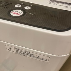 SHARP 全自動電気洗濯機の画像