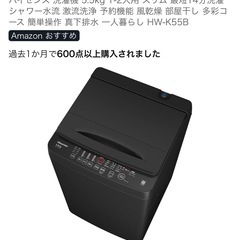 洗濯機の画像