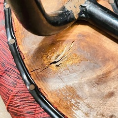 昭和レトロ　丸椅子　スツール　鉄脚　赤座面　ホールチェア　ヴィンテージ　スツール 丸椅子 赤 昭和 レトロ ヴィンテージ スチール 鉄脚 椅子 イス stool vintage retroの画像