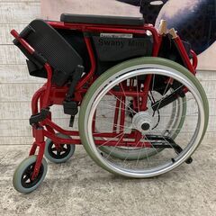 【愛品館江戸川店】折り畳み式 車椅子 自走/介助兼用 スワニー ミニ　Swany Mini　2023年モデル お問合せID：116-045276--007の画像
