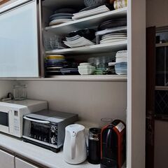 ニトリ　食器棚の画像